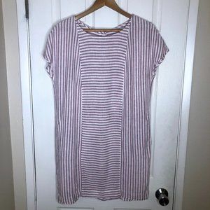 Madewell - Striped Shift Dress with Back Buttons